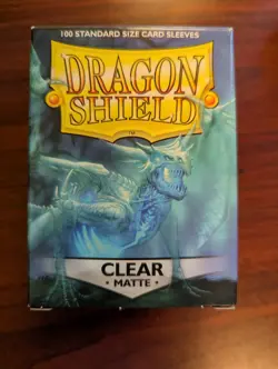 Dragon Shield Clear Matte Standard Size 485 Sleeves - Image 3