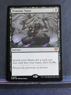 Demonic Tutor; Commander Masters - Image 1