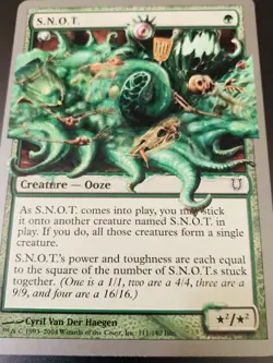 MTG S.N.O.T. Unhinged Regular Common - Uncirculated - Image 4