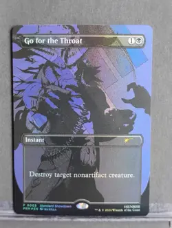 Go for the Throat; Foil; Standard Showdown Promos - Image 1