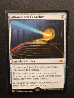 Alhammarret's Archive Magic: The Gathering Mythic Rare Mint Condition - Image 1