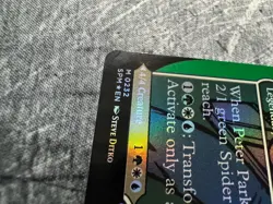 Peter Parker (0232) (Borderless) Marvel's Spider-Man Foil - MTG- See Description - Image 3