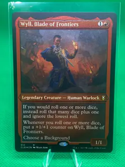 MTG - CLB - Wyll, Blade of Frontiers (Foil Etched) Foil #512 - Image 1