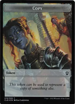 Treasure // Copy Double-Sided Token - FOIL - T Commander Legends: Battle for Bal - Image 2