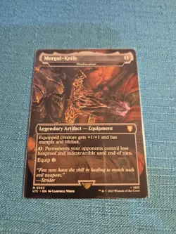 MTG LOTR Morgul Knife / Shadowspear #353 Commander Lord of the Rings Magic - Image 1