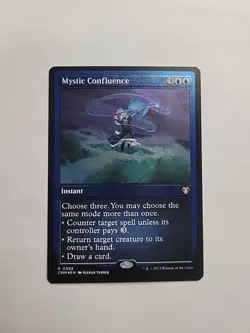 MTG - Mystic Confluence (Foil Etched) Commander Masters Foil #0492 - Image 1