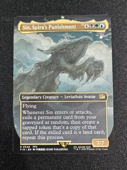 Mtg Final Fantasy: Sin, Spira's Punishment Borderless - NM - Image 1