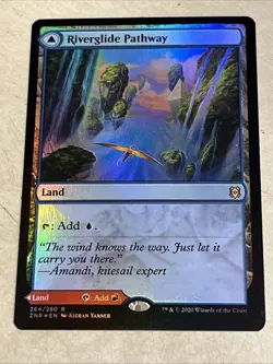Riverglide Pathway Zendikar Rising Foil - Image 1