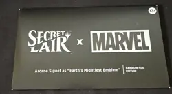 Arcane Signet "Earth's Mightiest Emblem" Foil MTG Marvel X Secret Lair SEALED - Image 1