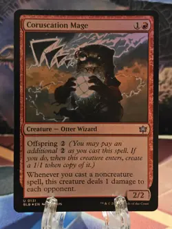 MTG Bloomburrow Coruscation Mage Foil 0131 NM - Image 1