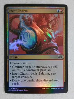 Izzet Charm 230 Double Masters 2022 Foil Magic the Gathering - Image 1