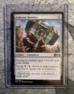 Near Mint - Colossus Hammer #223 Core Set 2020 M20 Magic MTG - Image 1