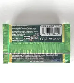 MTG Classic 6th Sixth Edition English Booster Pack - factory Sealed - Image 2