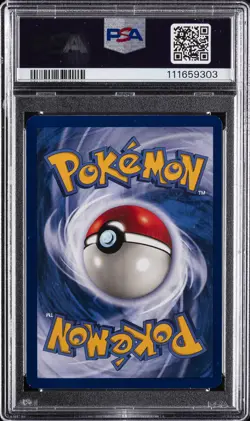 1999 POKEMON FOSSIL 1ST ED #4 DRAGONITE-HOLO PSA 8 - Image 2