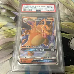 Charizard GX SM211 Pokemon PSA 10 GEM MINT Hidden Fates Full Art Tin Promo - Image 3