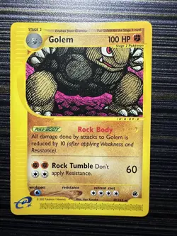 Pokemon TCG Golem Expedition Base Set 49/165 Regular Rare - Image 1