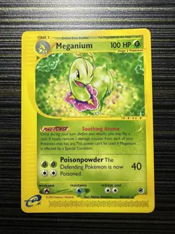 Meganium 54/165 - Expedition E-Series - Rare Non-Holo Pokemon Card - Image 1