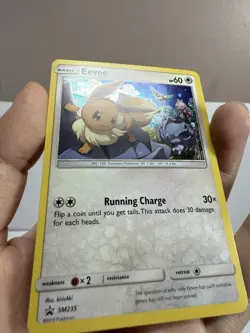 2019 Pokemon Eevee Sun & Moon Era SM235 Black Star Promo Holo - Image 5