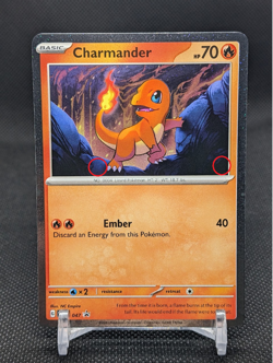 2 SWIRL Pokemon TCG Charmander 047 Cosmos Holo Black Star Promo NM - Image 1