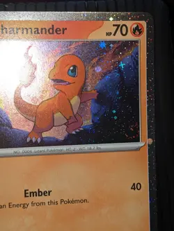 2 SWIRL Pokemon TCG Charmander 047 Cosmos Holo Black Star Promo NM - Image 4