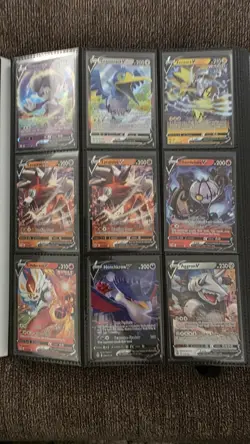 POKEMON BINDER 360 CARDS FULL OF V/EX/RADIANT RARE/FULL ARTS & ACE SPECS - Image 1
