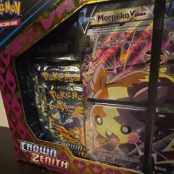 Pokemon TCG: Crown Zenith Premium Playmat Collection - Morpeko V-UNION Brand NEW - Image 3