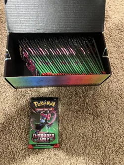 Pokemon SHROUDED FABLE Booster Pack Lot / Bundle - 30 Packs New Factory Sealed - Image 1