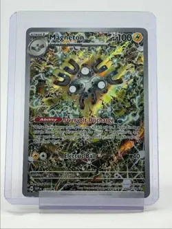 MAGNETON 2024 POKEMON S & V BLACK STAR PROMOS FULL ART A #159 Q1303 - Image 1