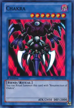 Chakra - NUMH-EN052 - Super Rare - Unlimited - Moderately Played - Image 1