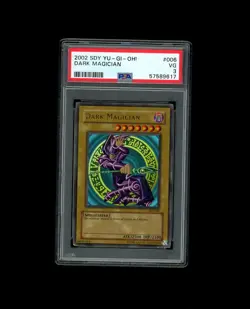 2002 SDY-006 YU-GI-OH DARK MAGICIAN HOLO!▪PSA 3 VG GRADED! Original (617) - Image 1