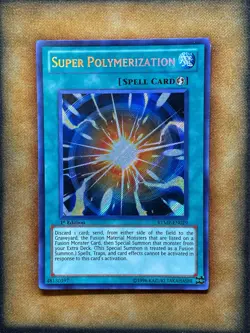 Yugioh Super Polymerization RYMP-EN029 Secret Rare 1st Ed NM - Image 1