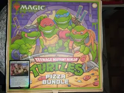 NYCC TMNT Magic The Gathering Pizza Bundle Box And Promo Card Exclusive - Image 1
