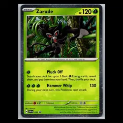 Zarude Cosmos Holo SVP 199 Black Star Promo - Destined Rivals Pokemon Card - Image 1