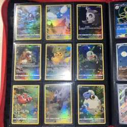 Galarian Gallery 9 Card Set - Pikachu GG30 GG26-GG34 Pokemon TCG Crown Zenith NM - Image 1
