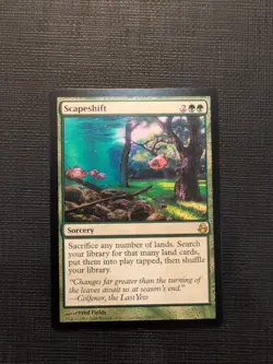 Scapeshift Morningtide MTG Card Near Mint Condition English Magic - Image 1