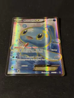 Manaphy EX 116/122 XY: Breakpoint Full Art Ultra Rare Holo Pokemon TCG Card NM - Image 2