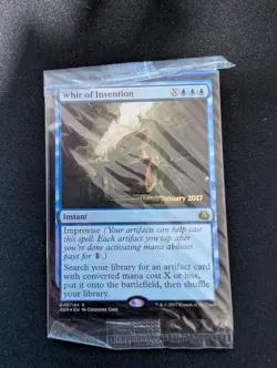 Whir of Invention SEALED PROMO FOIL MTG NM Prerelease Aether Revolt (049) - Image 1