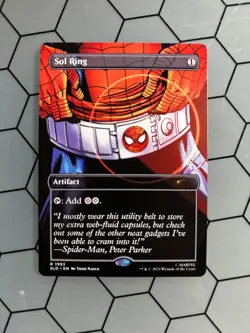MTG | 🕷Spider-man🕷 | Sol Ring (1993) | 🚫🌟Non-Foil 🌟🚫 - Image 1