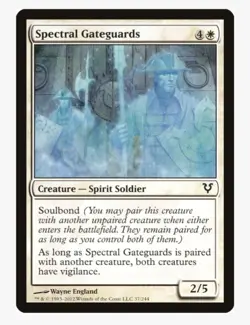 Spectral Gateguards | AVR | Spirit & Soldier Tribal | MTG Pauper EDH | LP - Image 1