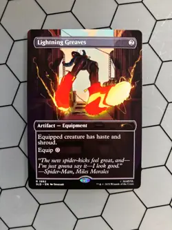 MTG | 🕷Spider-man🕷 | Lightning Greaves (1992) | 🚫🌟Non-Foil 🌟🚫 - Image 1