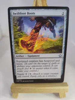 Swiftfoot Boots - Foundations #0258 MTG Magic The Gathering! COMMANDER STAPLE! - Image 1