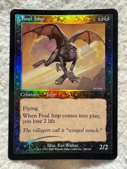 MTG - Foul Imp - 7th Edition - Foil - NM - Free Shipping! - Image 1