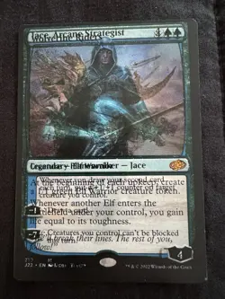 Mtg Misprint Jace, Arcane Strategist / Wolverine Riders Jumpstart Double Print - Image 1