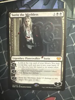 Sorin the Mirthless - Foil VOW NM MTG - Image 1