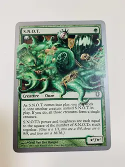 MTG S.N.O.T. Unhinged Regular Common - Uncirculated - Image 1