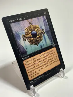 Ebony Charm - Mirage - MTG Magic - Common - Black Instant - Image 3
