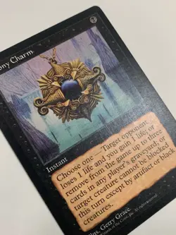 Ebony Charm - Mirage - MTG Magic - Common - Black Instant - Image 5