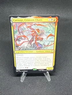 Carnage, Crimson Chaos 0125 (R) MTG Marvel's Spider-Man (SPM) - Image 1