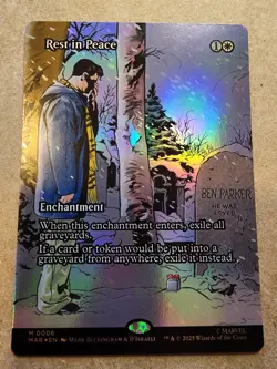 Rest in Peace - #06 Foil (Borderless) Marvel Universe Eternal-Legal - Mtg - Image 1