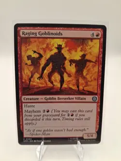 Raging Goblinoids #85 (NM) Spider-Man SPM Magic MTG - Image 1